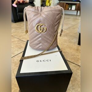 Gucci Marmont Bucket Bag